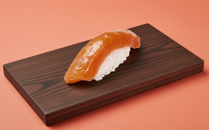 Нигири с лососем