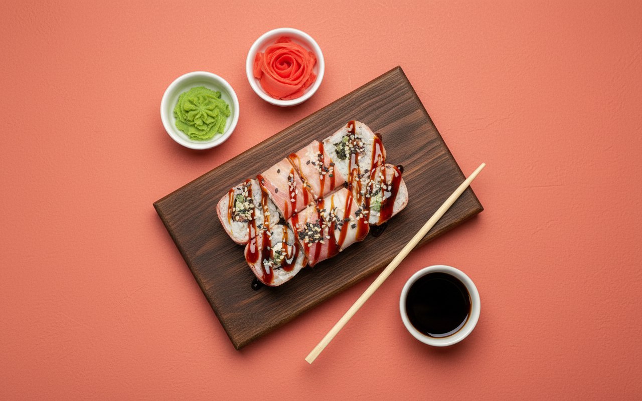 Унаги бекон