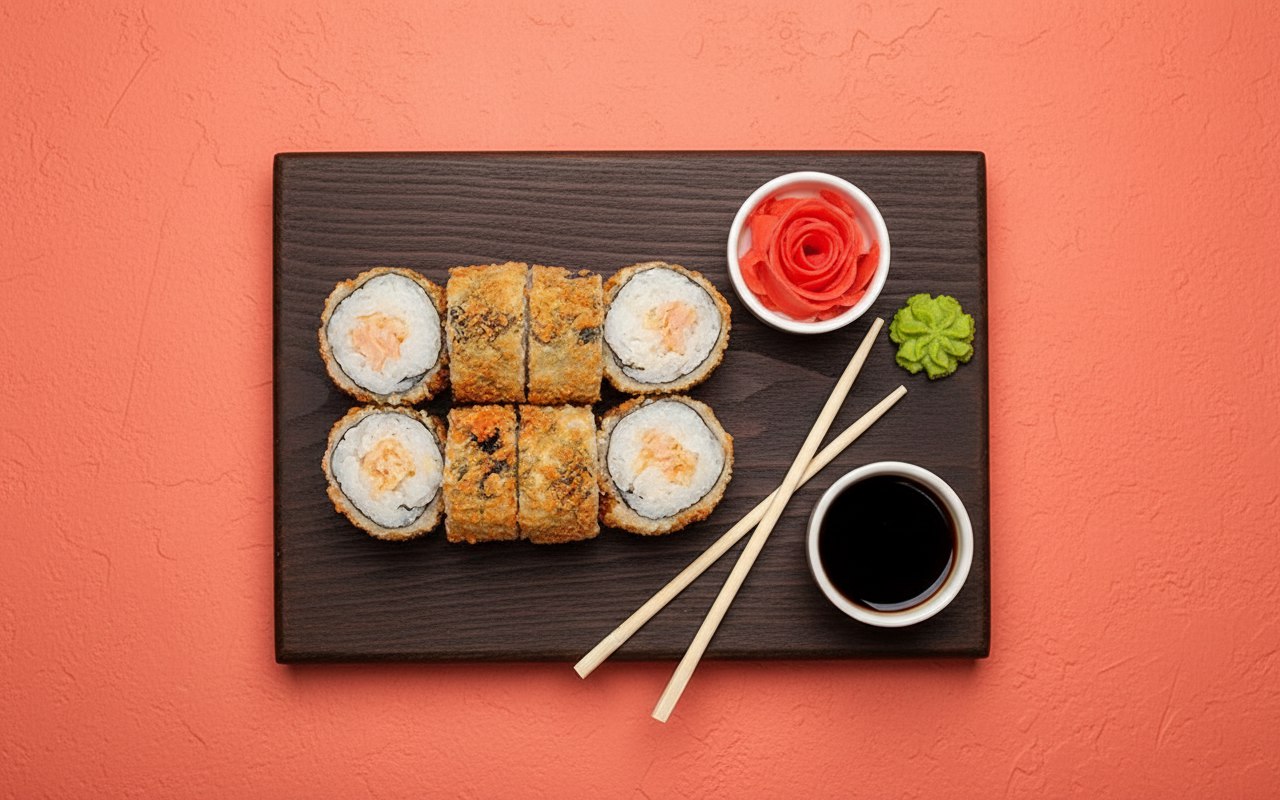 Сяке темпура