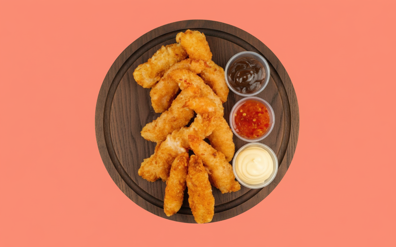 Креветки во фритюре