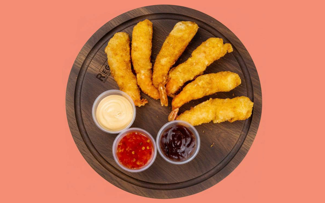 Креветки во фритюре