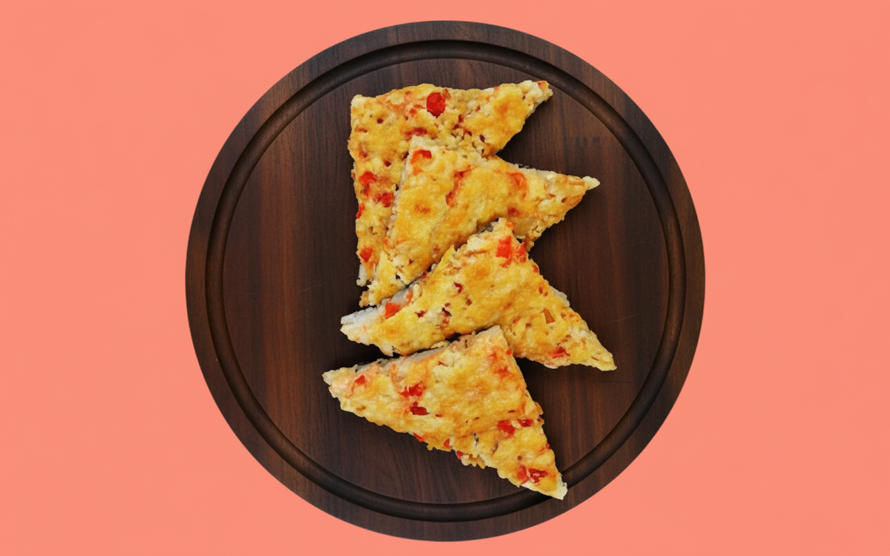 Суши-пицца с курицей