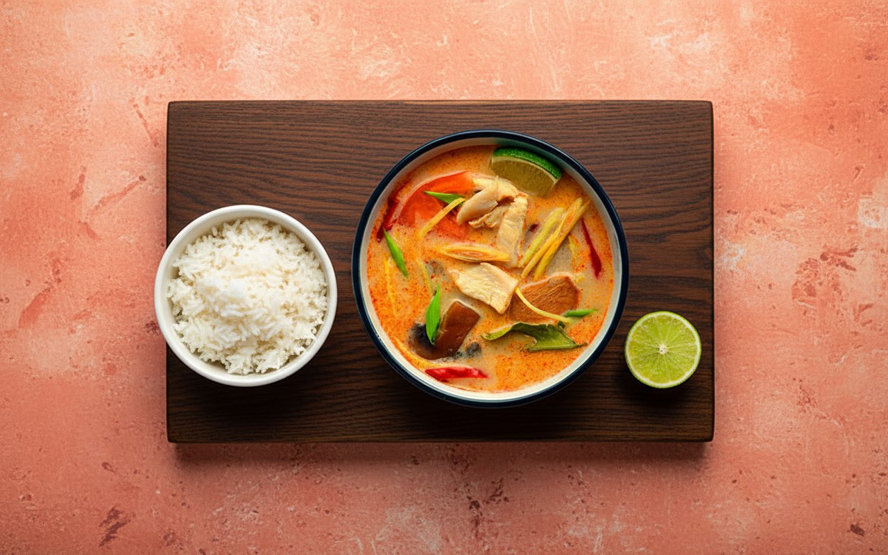 Том-ям с курицей