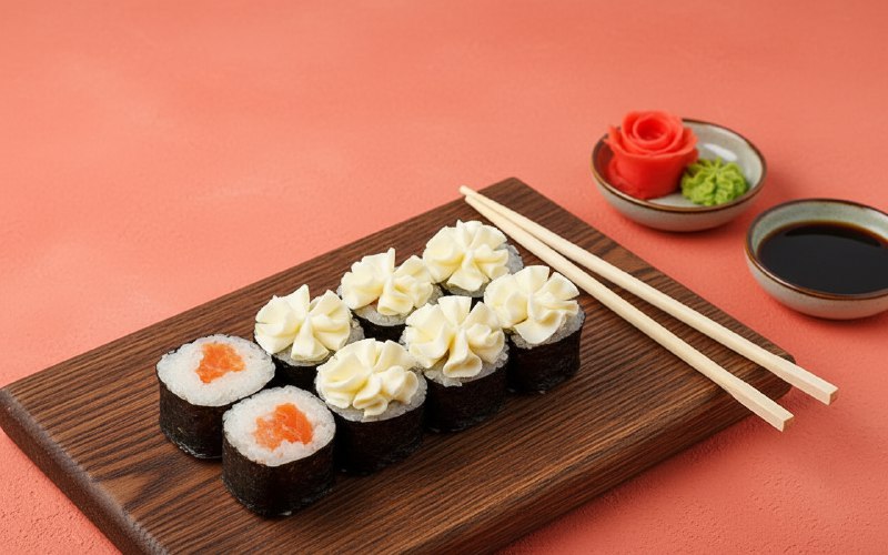 Сяке маки с сыром